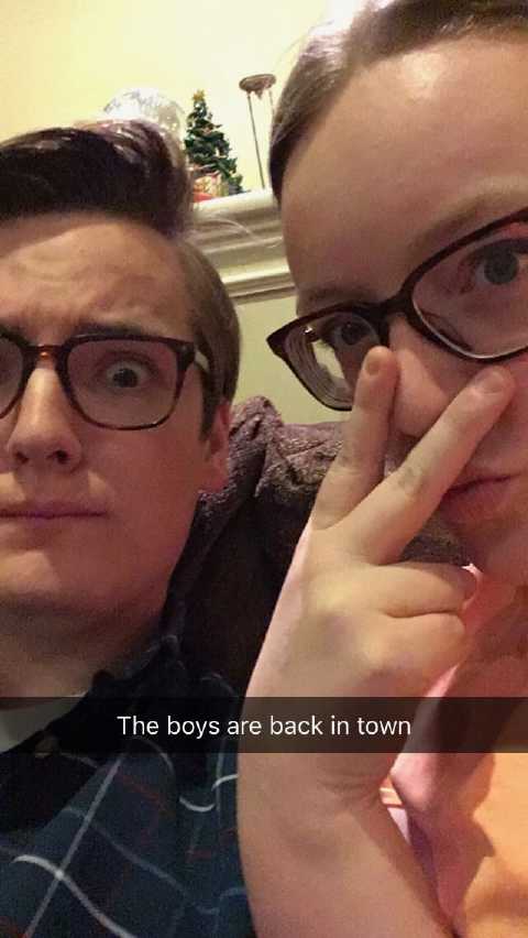 New Year's 2017 at Kathryn's parents' place!