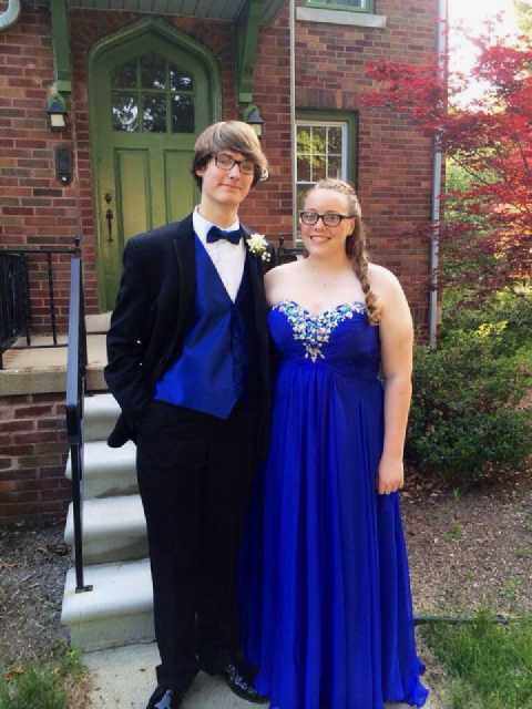 Kathryn's senior prom in 2014!